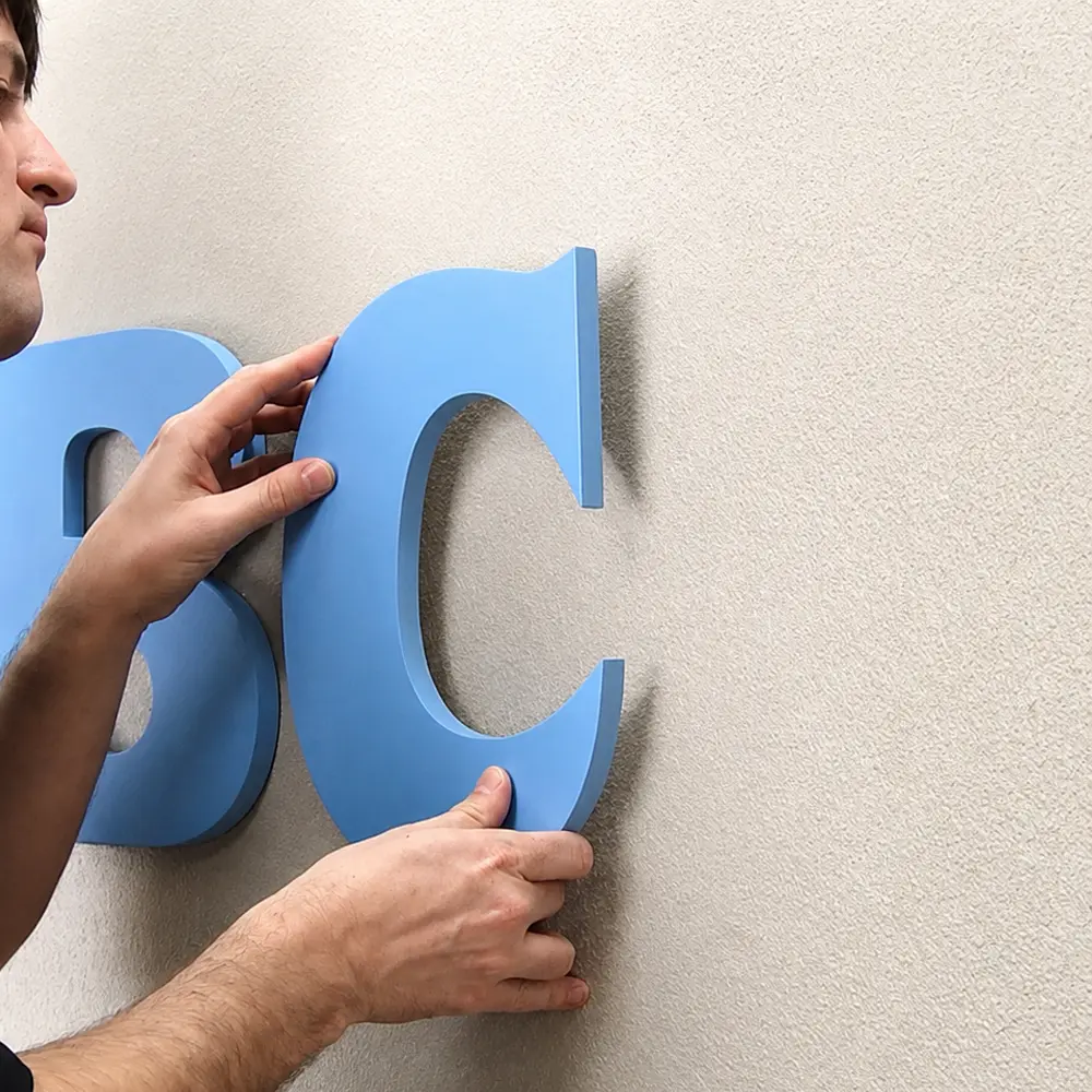 Double Sided PET Tape for Acrylic Letter Installation.webp